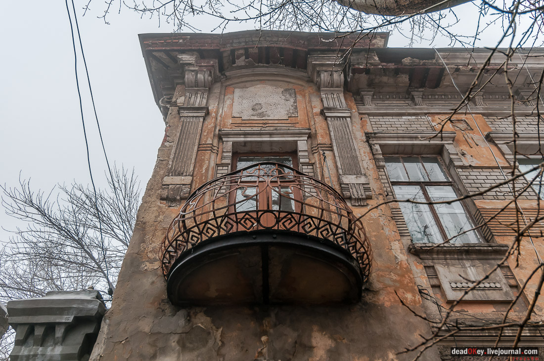 Усадьба купчихи Блазниной или модерн в Мичуринске, Тамбовская область