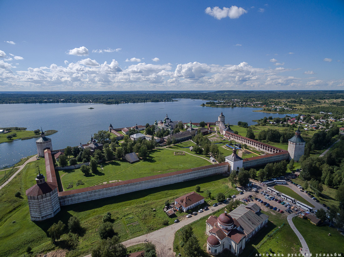 Панорама Кирилло Белозерского монастыря